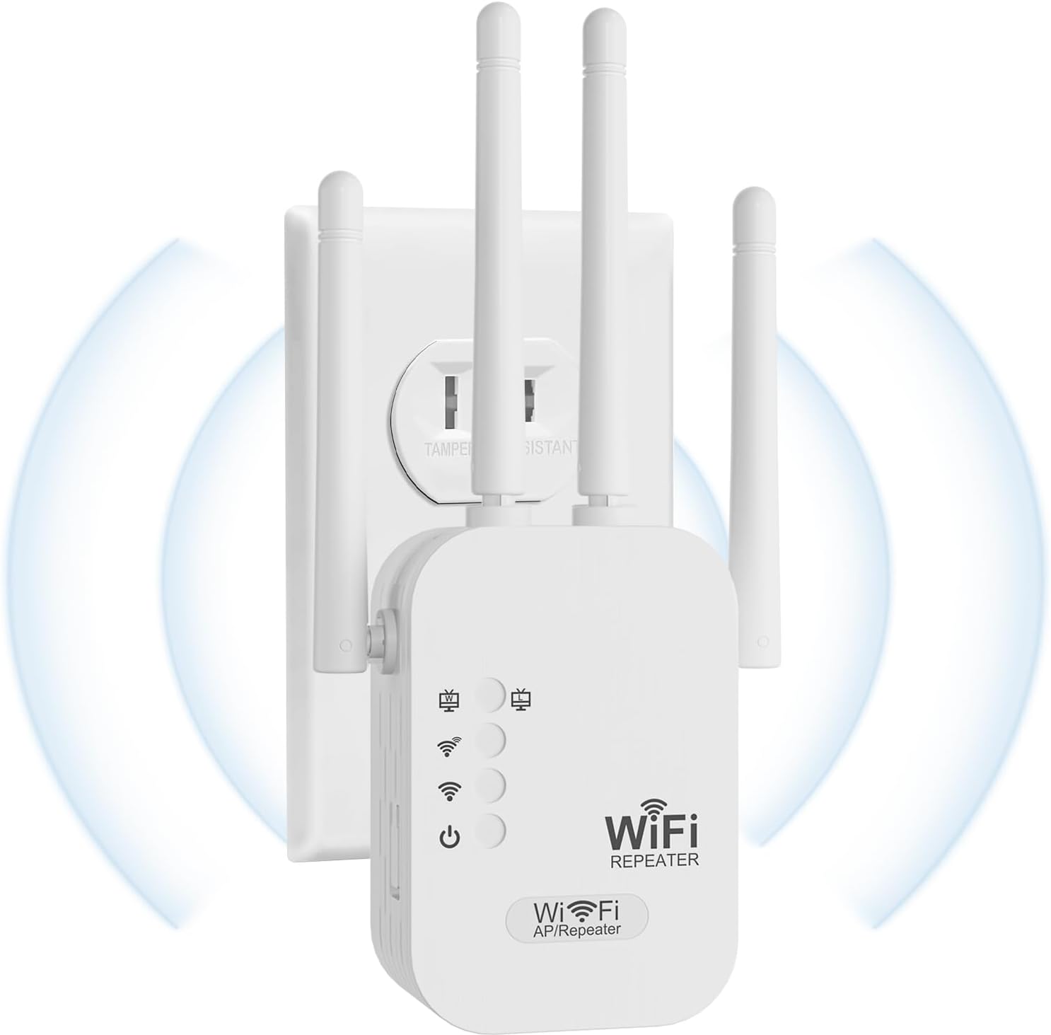 WiFi Extender, WiFi Repeater,Internet Booster, Long Range WiFi Extenders Signal Booster for Home, WiFi Repeater with