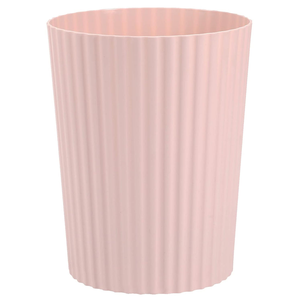 Small Trash Can Plastic Wastebasket Round Garbage Container Bin for Bathroom, Kitchen, Bedroom, Home Office, College