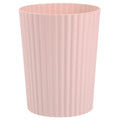 Small Trash Can Plastic Wastebasket Round Garbage Container Bin for Bathroom, Kitchen, Bedroom, Home Office, College