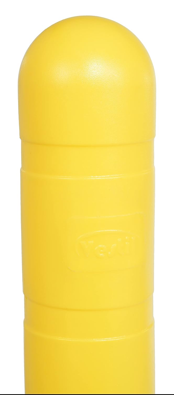 BPC-42-4.5 Low Density Polyethylene Bollard Post Cover 42 in. x 4-1/2 in. Yellow