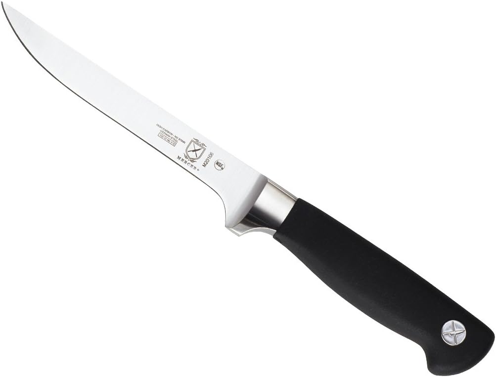 M20106 Genesis 6-Inch Boning Knife , Black