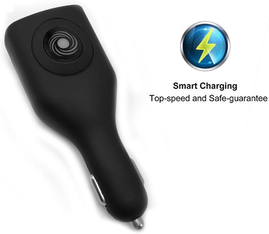 Car Charger,Dual USB Wall Charger and Car Charger with Travel Adapter Foldable Plug Home for iPhone X Xs MAX 6 7 8