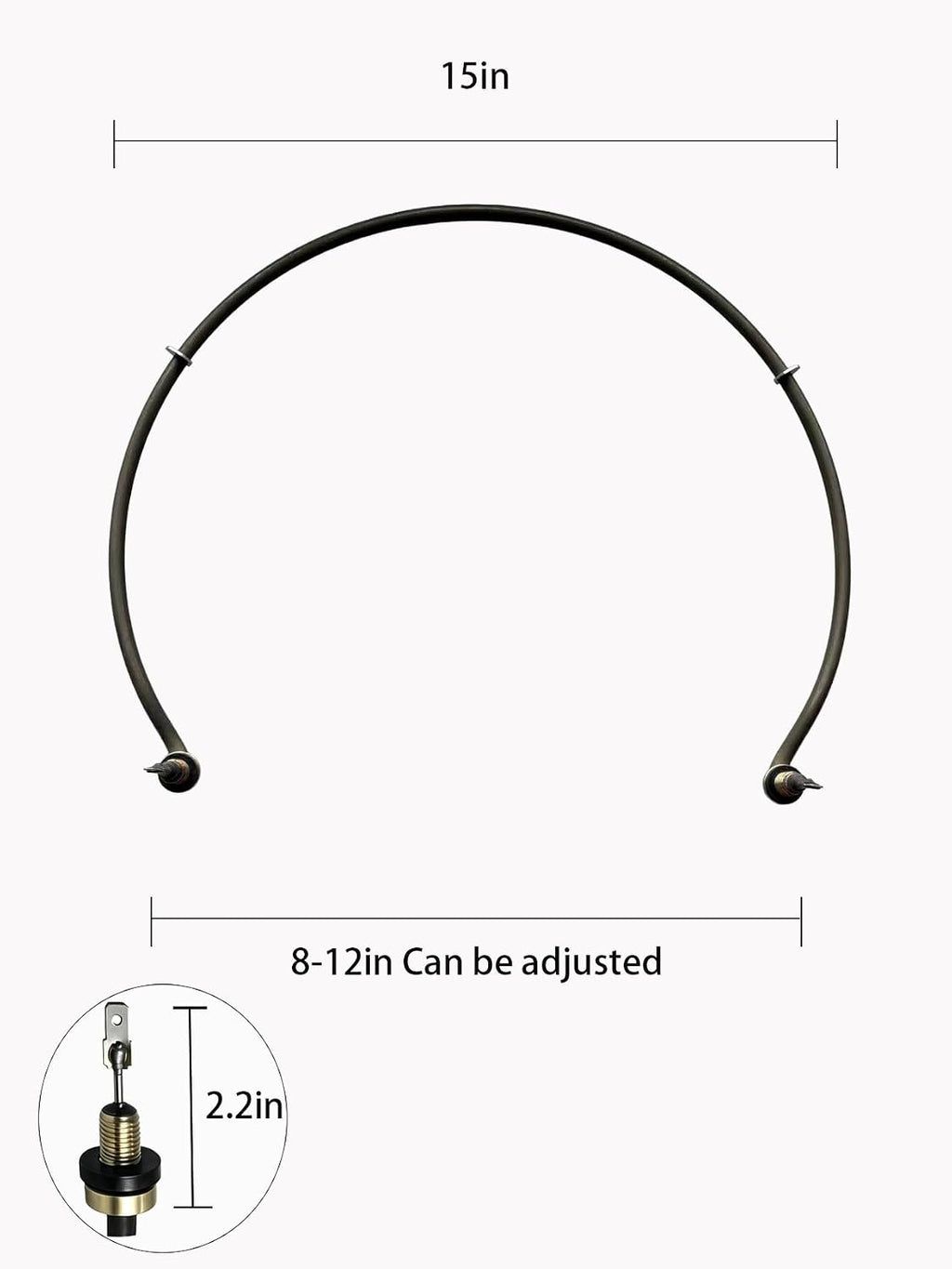 Upgraded W10703867 Dishwasher Heating Element