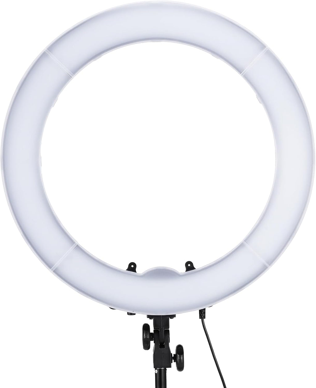 55W 18"/45cm Ring Light Kit [New Version], with Tripod Stand, RL-18 | 5600K Dimmable LED Ringlight, Phone Holder for