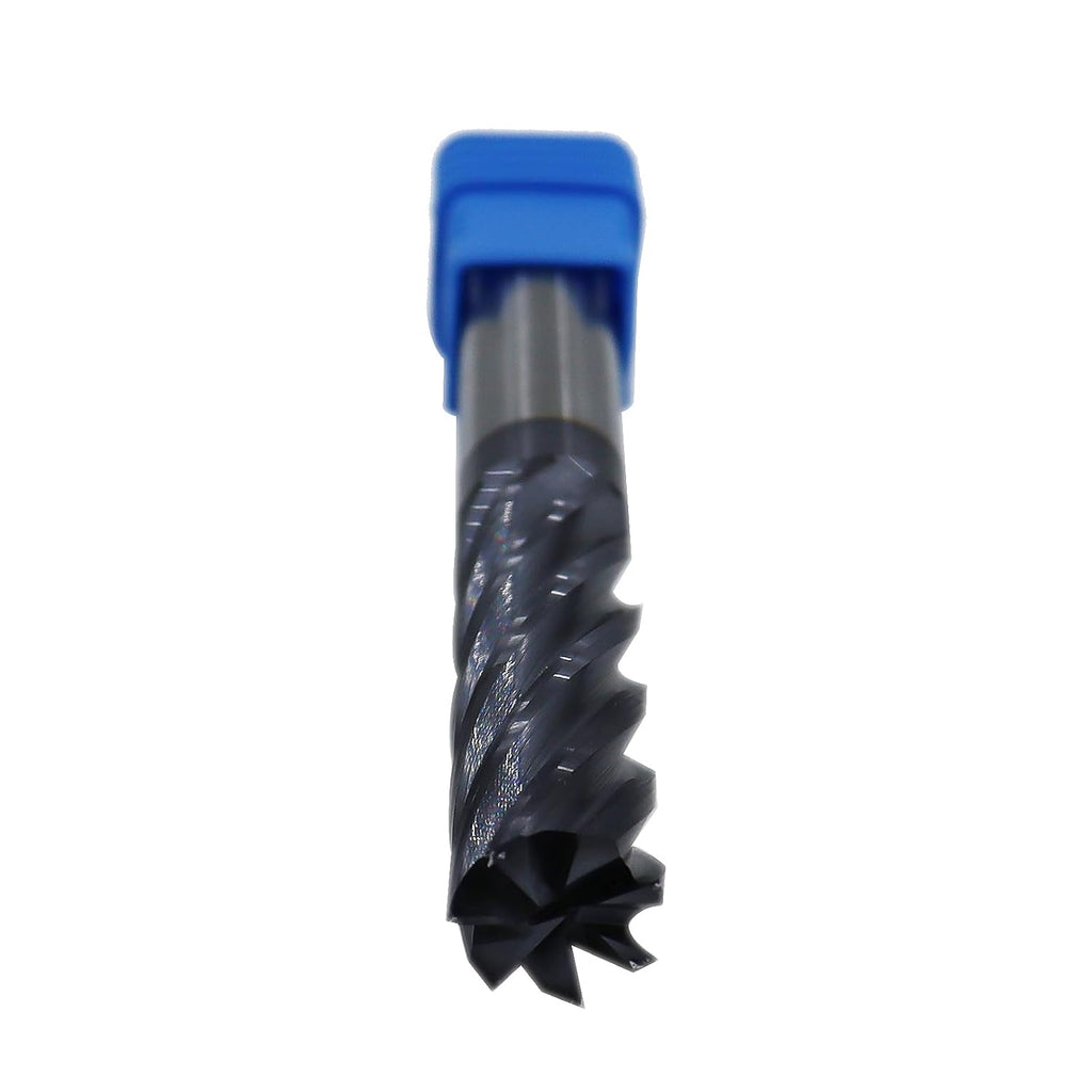 1/2in Solid Carbide End Mill, 7 Flutes, Variable Helix, Variable Geometry