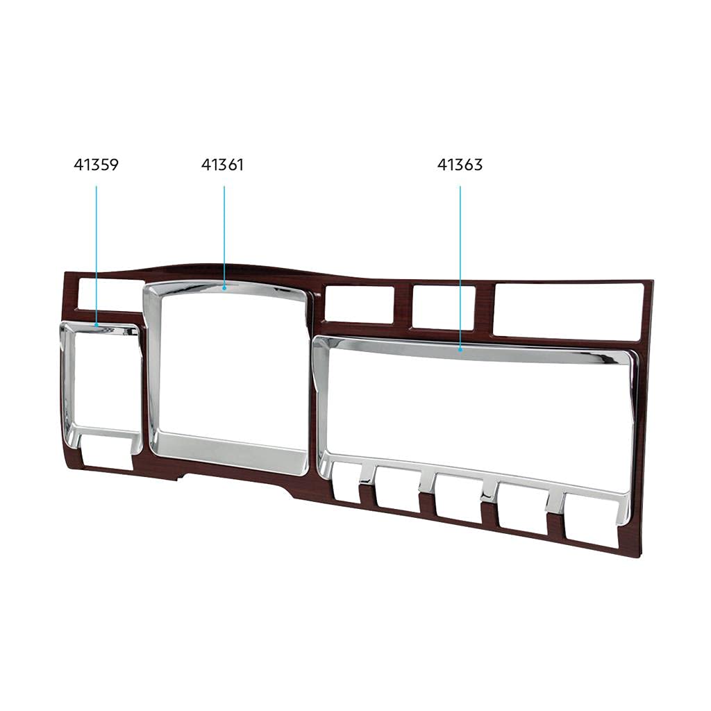 Gauge Dash Panel Trim Compatible with Kenworth, Right