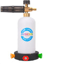 Foam Cannon Snow Lance Pressure Washer Nozzle Tips Holder Container Base, 5 Power Washer Sprayer Nozzles 1/4" Quick
