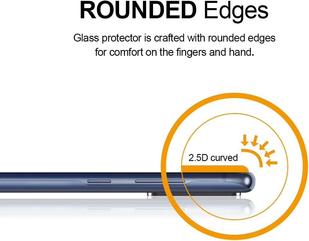 (3 Pack) Designed for Samsung Galaxy S20 FE 5G Tempered Glass Screen Protector, Anti Scratch, Bubble Free