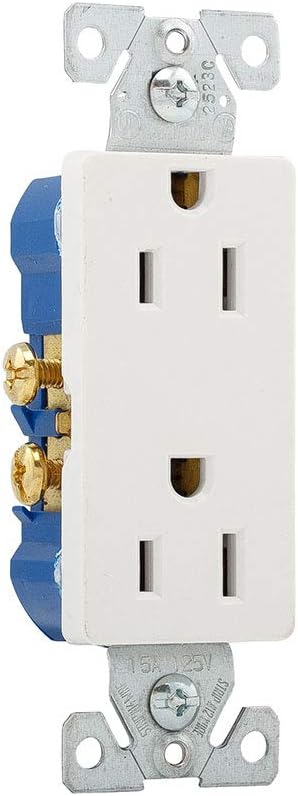 EATON 1107W-10-L Receptacles One Size White