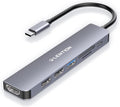 USB C Hub with 100W Charging, 4K HDMI, Dual Card Reader, USB 3.0 & 2.0 Compatible MacBook Pro, New Mac Air/Surface