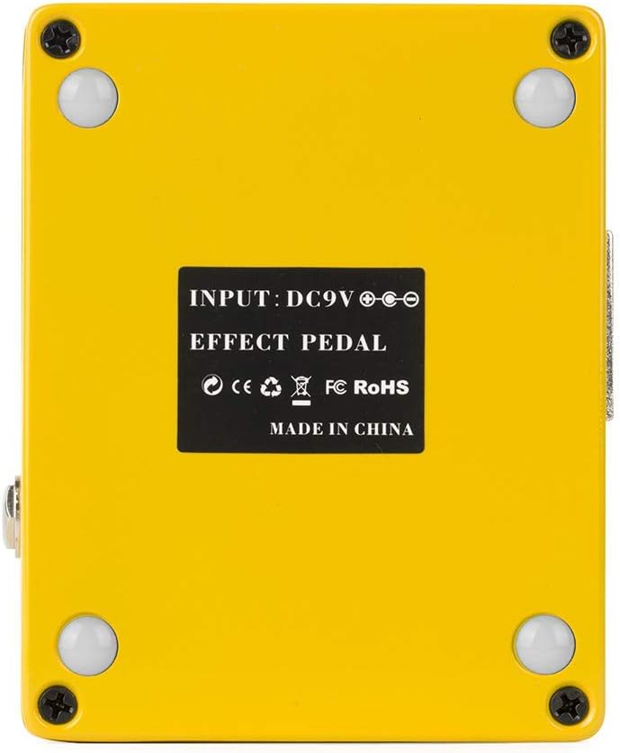 CP-60 Wine Cellar Driver Guitar Effects Pedals Classic Tube Bass Amp Guitar Yellow Pedal
