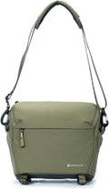 Camera Bag Crossbody Waterproof Sling Purse Case Small Photography Shoulder Messenger Bag Backpack with Tripod Holder