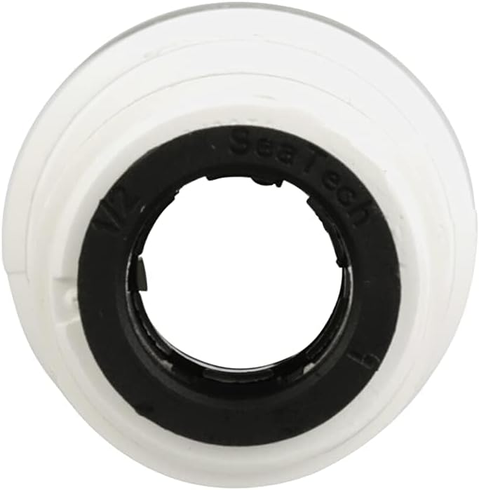 Watts AquaLock Push-to-Connect Reducing Coupling, 1/2" CTS x 3/8", Plastic
