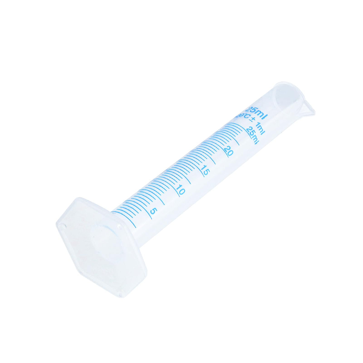 Geesatis 25ML Plastic Graduated Cylinder(10) and 2 ML(20) Plastic Droppers