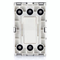 Leviton 15 Amp Decora Weather-Resistant Single-Pole Switch, W5601-2W, White