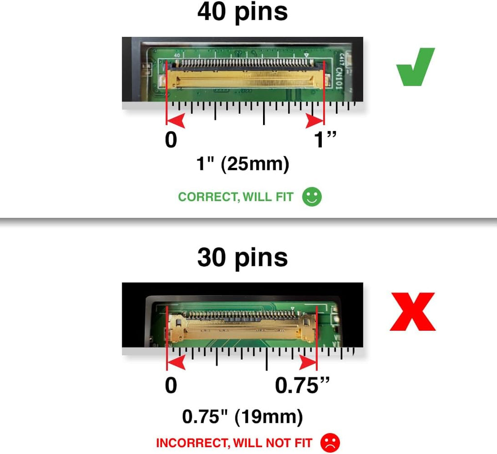 Screen for Lenovo THINKPAD T430 2342-7NU 40 Pins HD 1366x768 Glossy