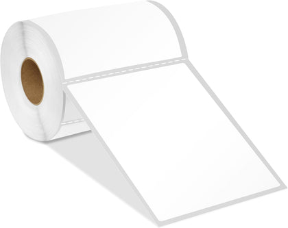 4" X 6" Direct Thermal Labels (2500 Count, 10 Rolls) - Printable Postage | 4X6 Shipping Labels for Packages and