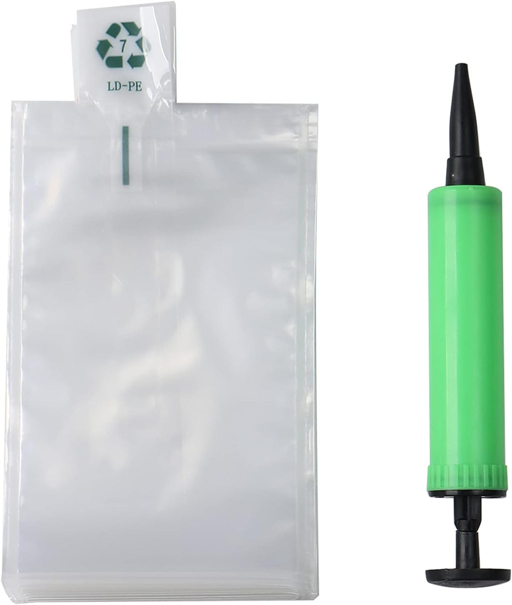 Clear Plastic Inflatable Bag with Free Pump Cushion Air Packaging Bag Inflatable Packaging Air Inflatable Cushion