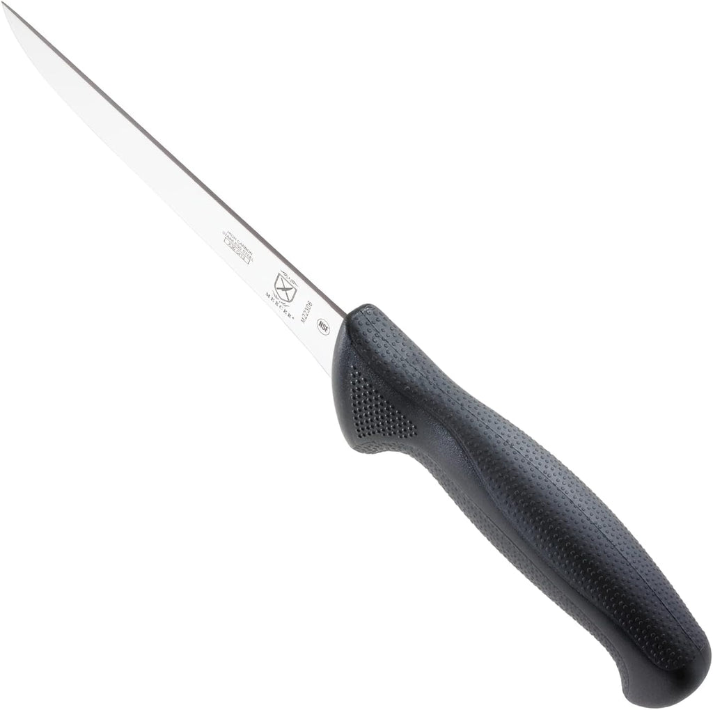 M22306 Millennia Black Handle, 6-Inch Stiff, Boning Knife