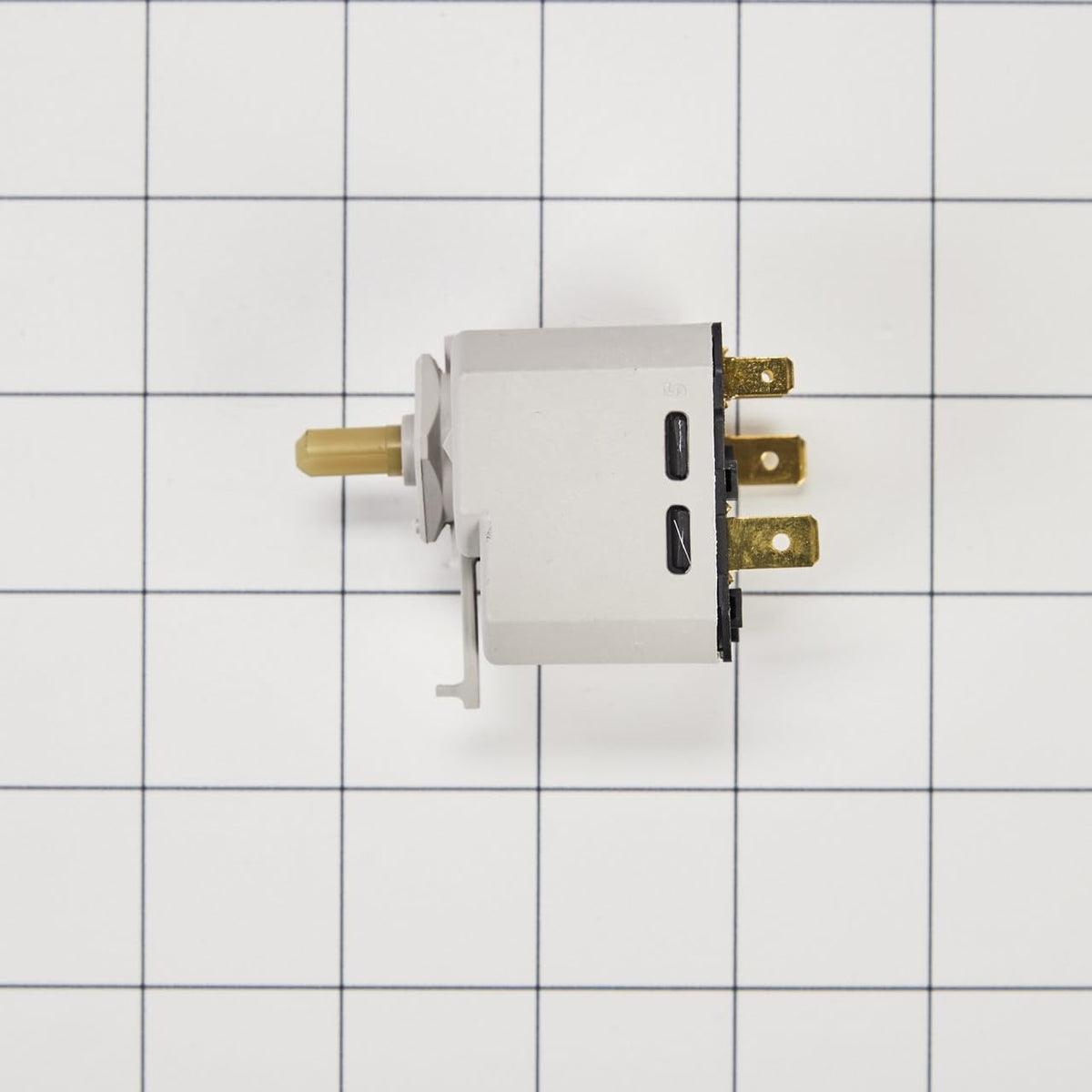 Whirlpool WP3404233 OEM Dryer Push-to-Start Switch, White