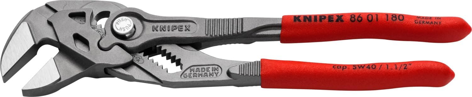 Tools - Pliers Wrench, Black Finish (8601180), 7 1/4-Inch, Black Finish