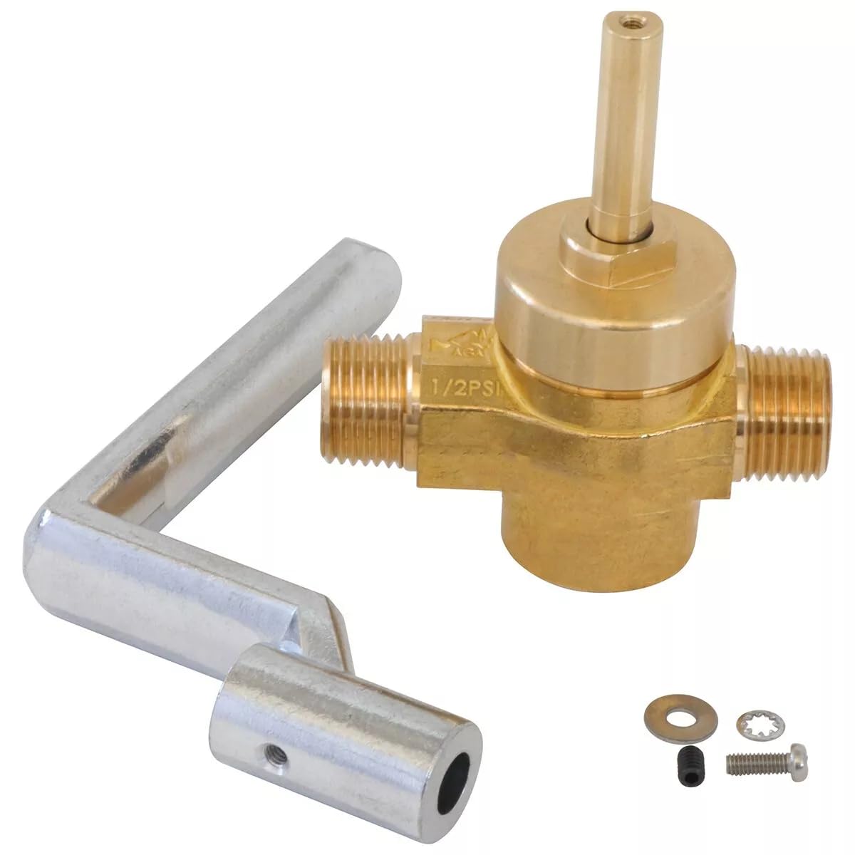 WR-GV Wok Gas Valve with Handle Replacement for Wok Range 1/2" NPT OEM