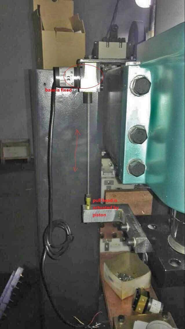 CALT CWP-S1000V 1000mm Draw Wire Encoder 24Vdc Supply 0-10V Output