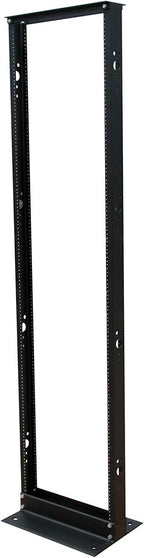 Tripp Lite 45U 2-Post Open Frame Rack, Network Equipment Rack, 12-24 Threaded and Numbered Mounting Positions, 800 lbs Capacity, 5-Year Warranty (SR2POST)