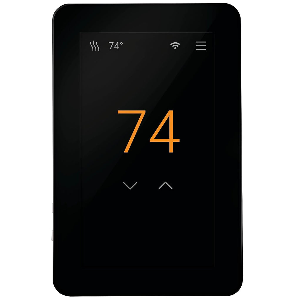 SunStat CommandPlus Touchscreen Programmable Smart Wi-Fi Thermostat for Electric Floor Heating Systems, 4.3" Screen