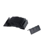 20PCS Black V Shaped Corner Edge Protectors，Flatbed Edge Protector