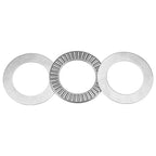uxcell NTA2031 Thrust Needle Roller Bearings with Washers 1-1/4" Bore 1-15/16" OD 5/64" Width