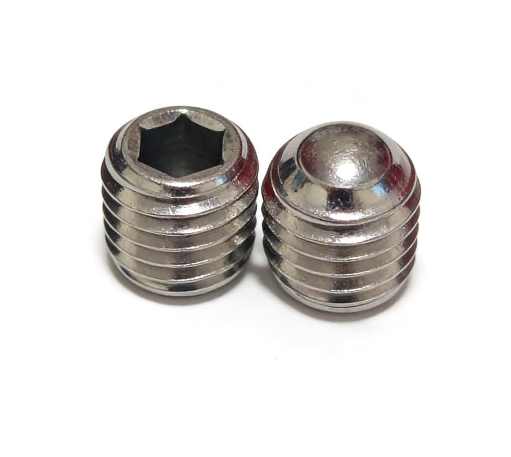 5/16-18 * 1-1/2 Inch Hex Socket Set Screws, 304 Stainless Steel Internal Hex Drive Cup Point Grub Screws, Furniture, Industrial Fastening (15 PCS) (5/16-18 * 1-1/2, Inches)