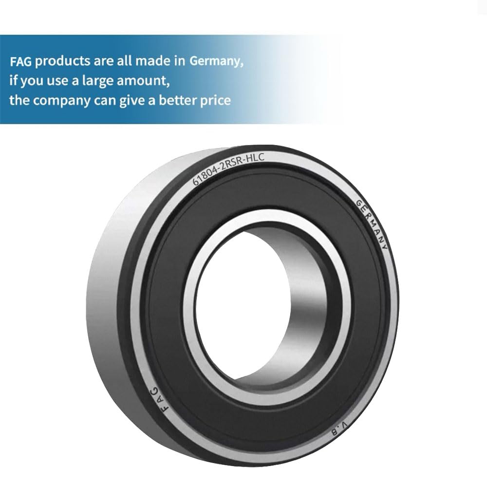 FAG deep Groove Ball Bearings 61804-2RSR-HLC