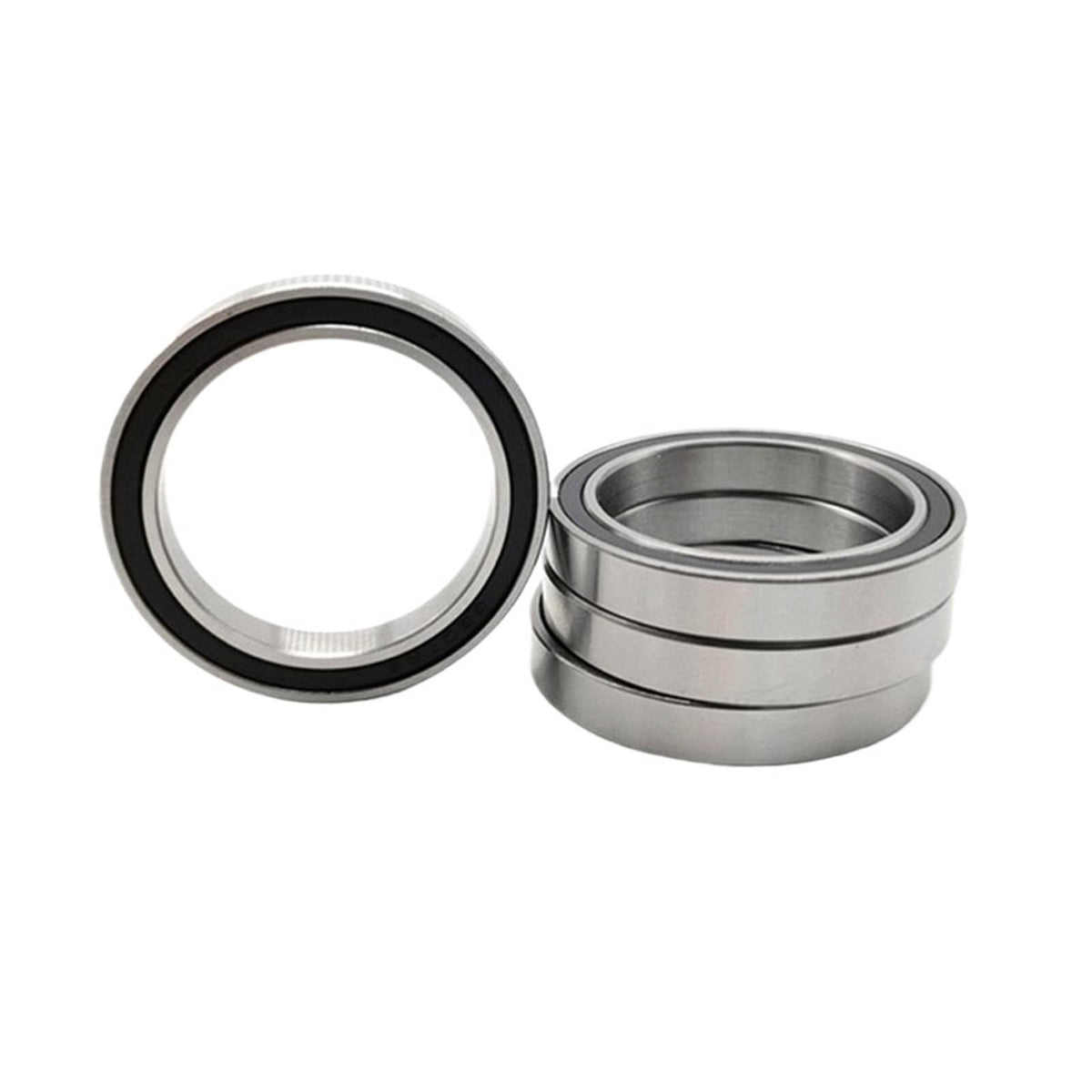 2pcs 6810-2RS Sealed Ball Bearings 50x65x7mm - Durable Deep Groove Thin