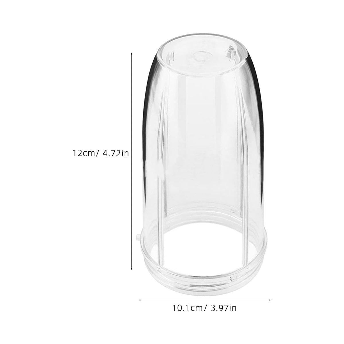Mikinona Large Mixing Cup for Blender 18oz Replacement Container Blender Cups Replacement Fresh Juice Smoothie Dishwasher Safe