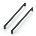 Matte Black Kitchen Cabinet Handles 10 Inch Pulls 35 Pack