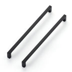 Matte Black Kitchen Cabinet Handles 10 Inch Pulls 35 Pack