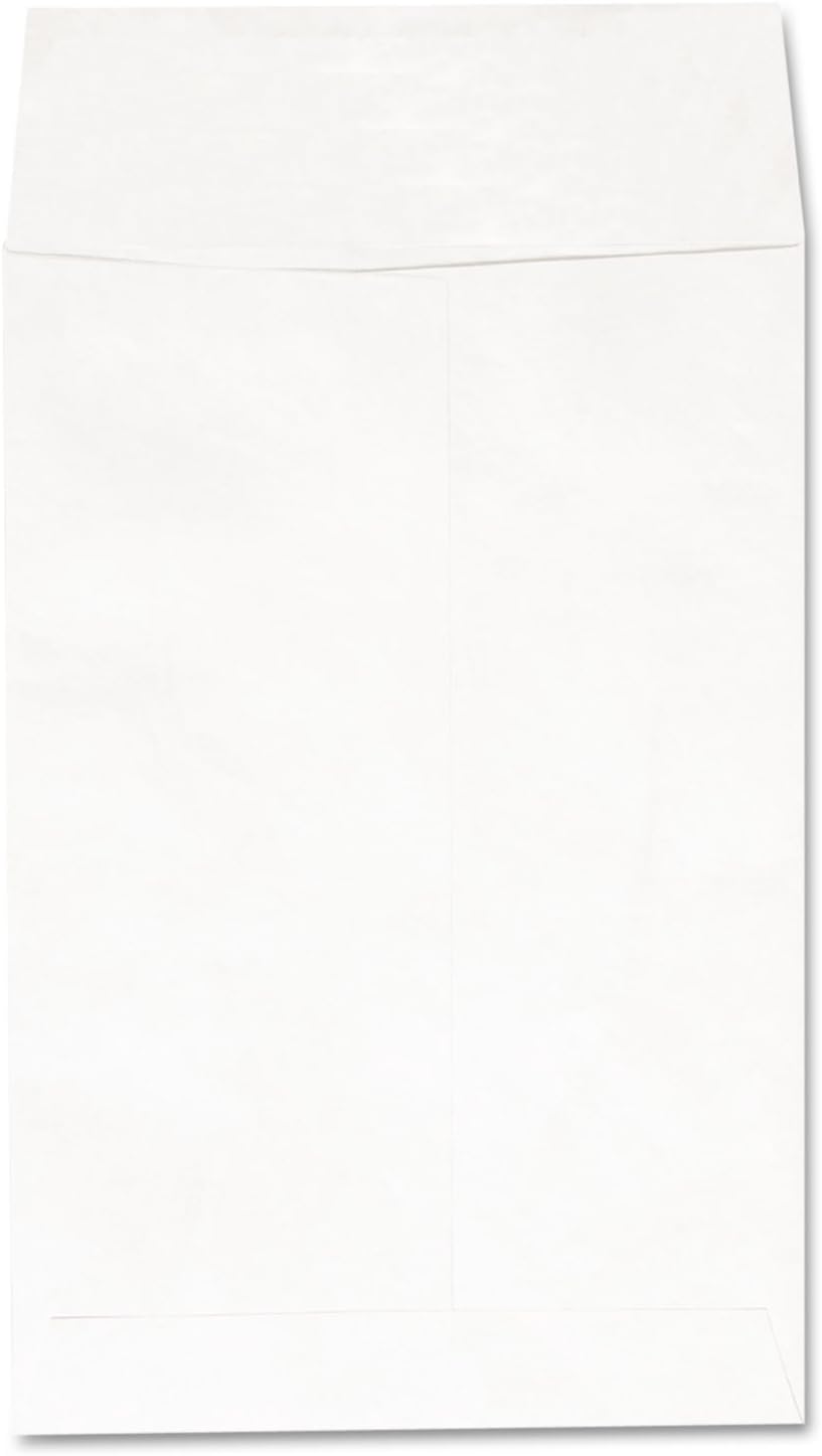 Universal 19005 Tyvek Envelope, 6 x 9, White, 100/Box