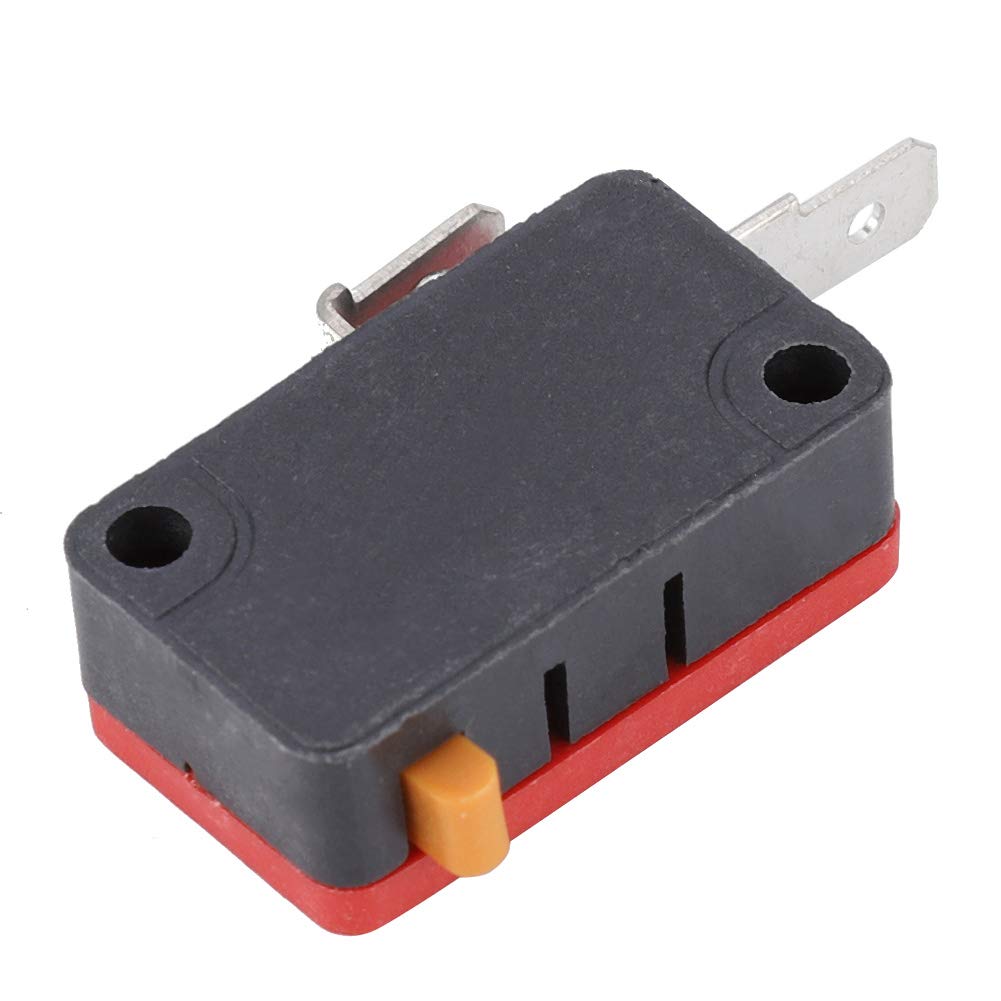 10Pcs Microswitch, 2Pin Micro Switches Kit, ABS Start Push Buttons, Multifunctional Game Player Micro Buttons for