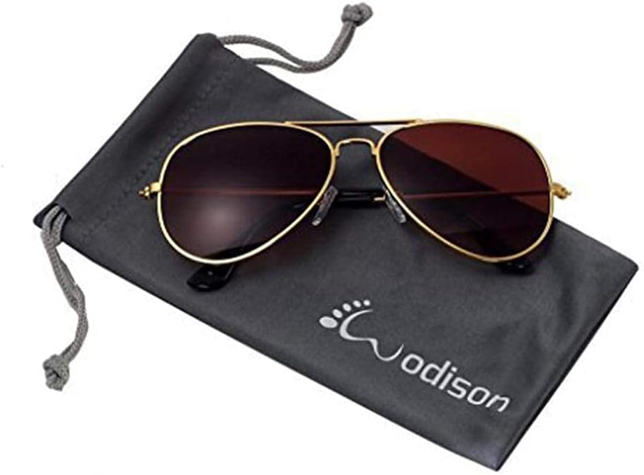Classic Kids Sunglasses for Boys Girls Children sunglasses Reflective Metal Frame