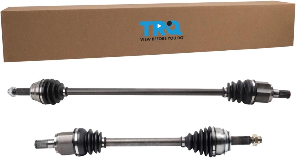 TRQ Front CV Axle Shaft Assembly Set Driver & Passenger Side