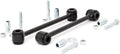Rough Country Rear Sway Bar Links for 1997-2006 Jeep Wrangler TJ | 4-6" - 1015,Black