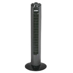 32" 3-Speed Oscillating Portable Tower Fan, 90 Degree Oscillation, Portable Built-in Carry Handle, Quiet Operation
