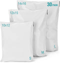 3 Size Poly Mailers 30 Pcs, Self-sealing Shipping Packaging Bags | Includes Size 10x12, 12x15, 14x16, Shipping