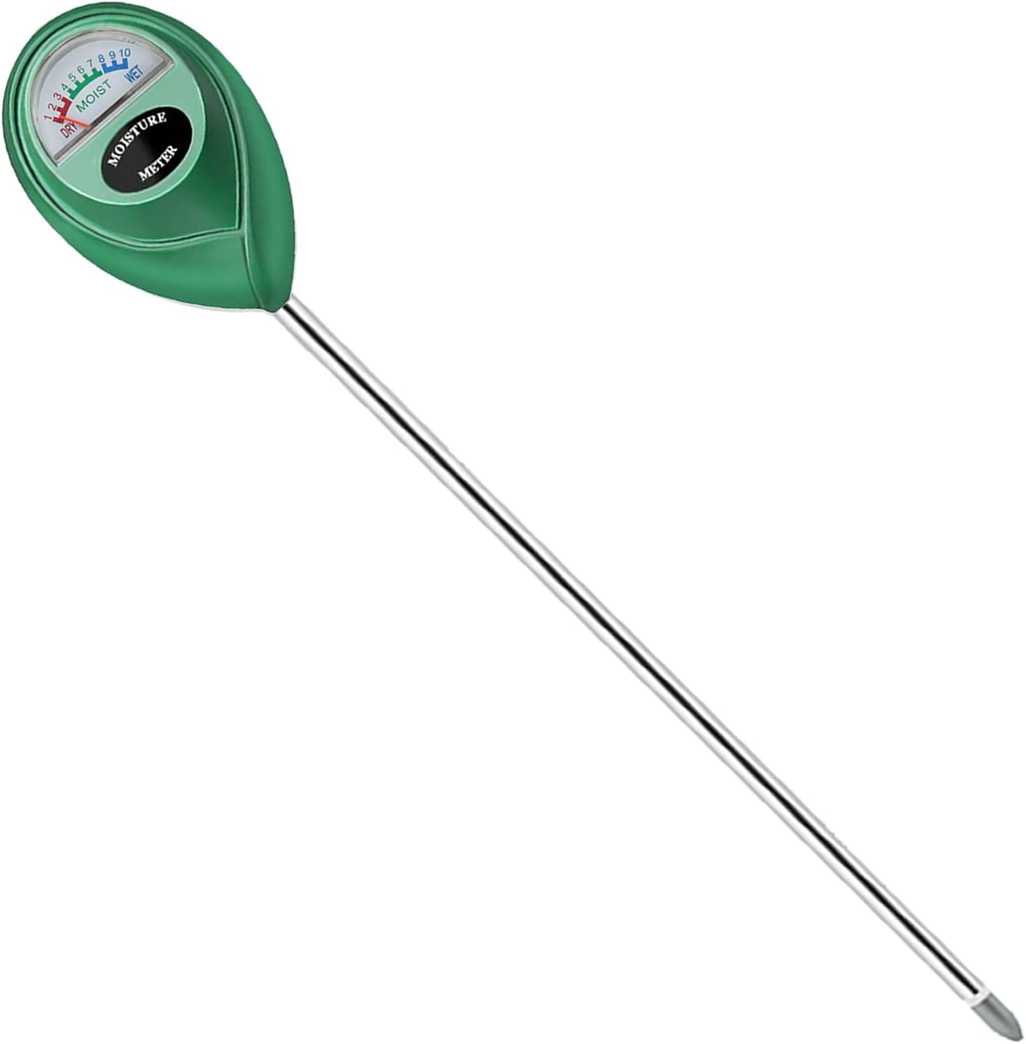 Soil Moisture Meter, Long Probe Soil Moisture Monitor for House Plants, Soil Hygrometer Moisture Sensor for Indoor &