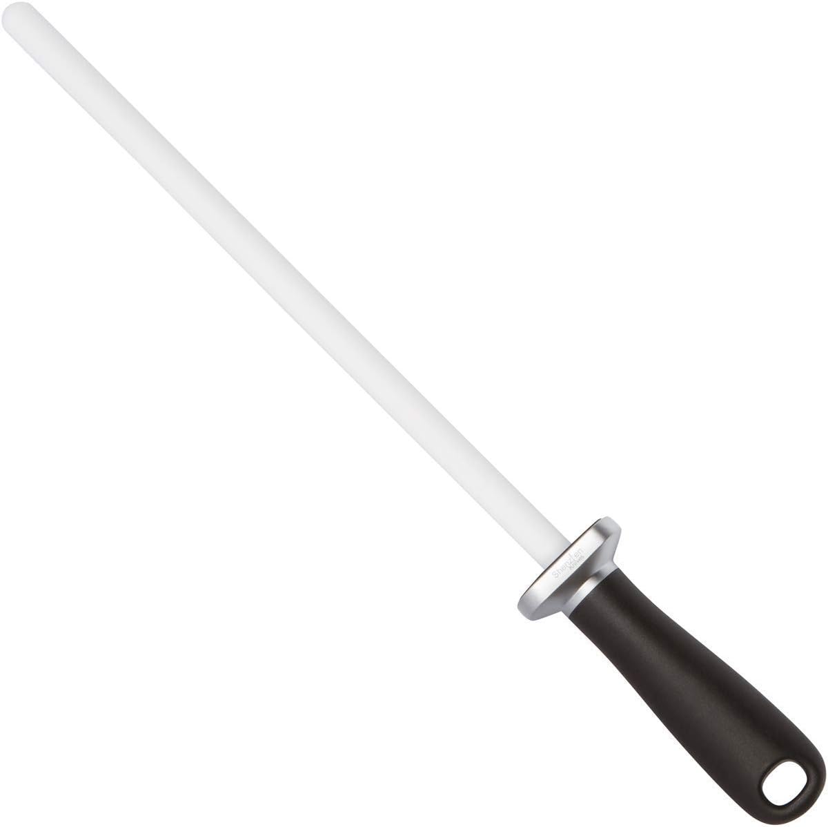 Ceramic Honing Rod – 12 Inch, HRC 68, 1000 Grit | 12 Inch Ceramic Rod, HRC 68 Alumina, 1000 Grit, Rectangular Safety
