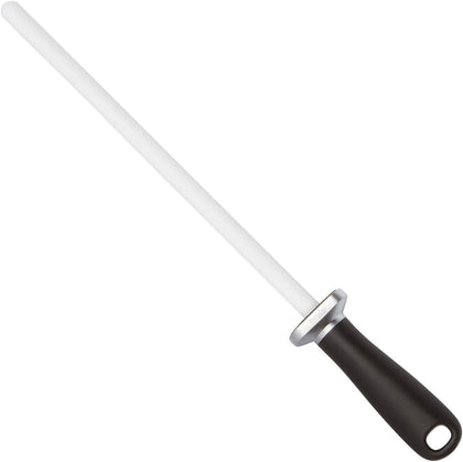 Ceramic Honing Rod – 12 Inch, HRC 68, 1000 Grit | 12 Inch Ceramic Rod, HRC 68 Alumina, 1000 Grit, Rectangular Safety