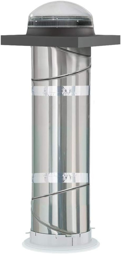 14 in. SUN TUNNEL Tubular Skylight with Rigid Tunnel and Curb-Mount Low Profile Flashing