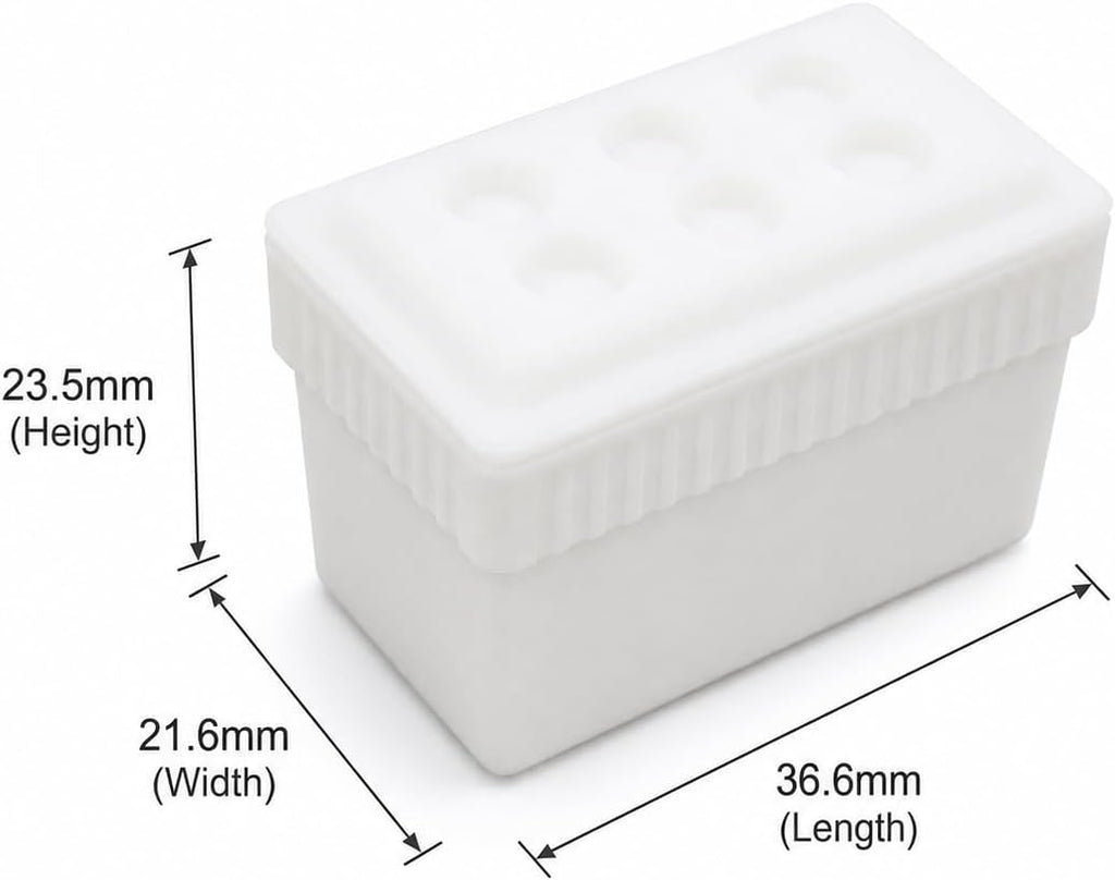1/10 Scale RC Crawler Accessory - White Foam Styrofoam Cooler for Drinks 3-Pack