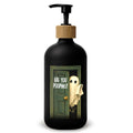 Funny Halloween Bathroom Glass Soap Dispenser with Pump